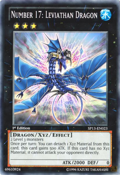 Number 17: Leviathan Dragon [SP13-EN023] Common | L.A. Mood Comics and Games