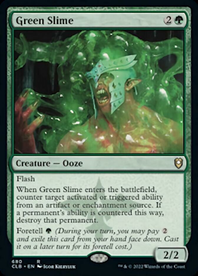 Green Slime [Commander Legends: Battle for Baldur's Gate] | L.A. Mood Comics and Games