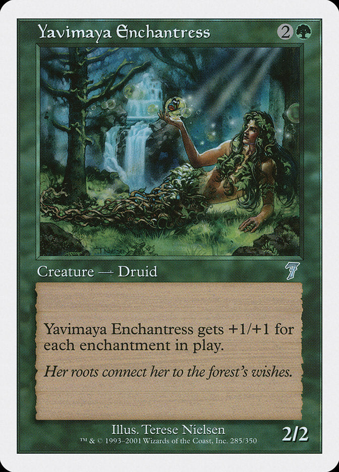 Yavimaya Enchantress [Seventh Edition] | L.A. Mood Comics and Games