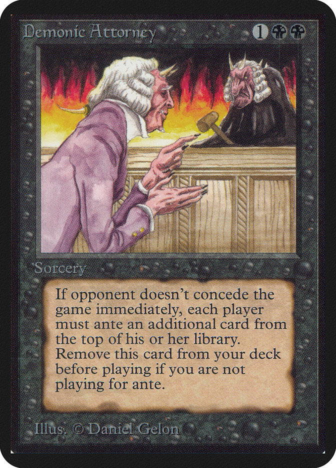 Demonic Attorney [Alpha Edition] | L.A. Mood Comics and Games