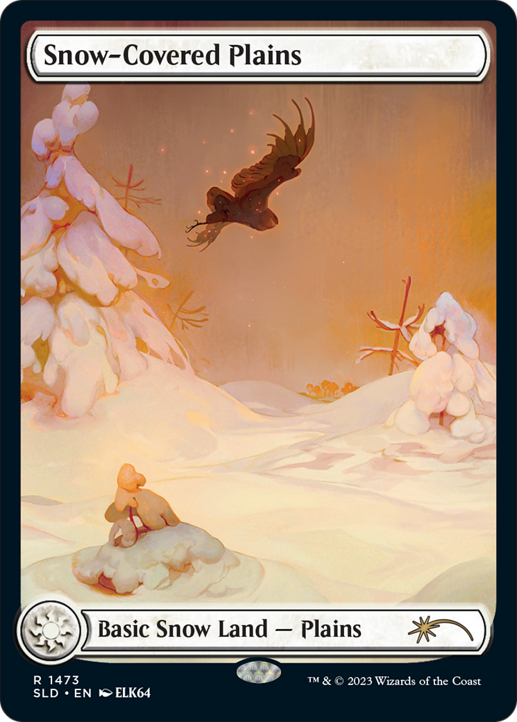 Snow-Covered Plains (1473) (Rainbow Foil) [Secret Lair Drop Series] | L.A. Mood Comics and Games