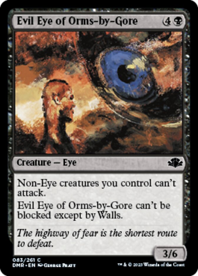Evil Eye of Orms-by-Gore [Dominaria Remastered] | L.A. Mood Comics and Games