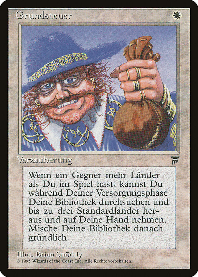 Land Tax (German) - "Grundsteuer" [Renaissance] | L.A. Mood Comics and Games