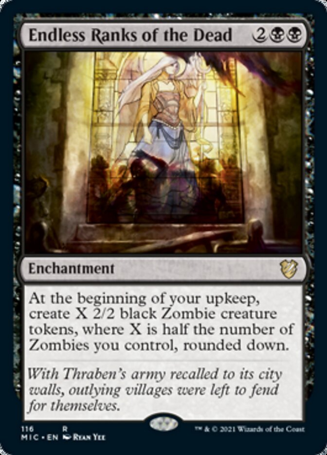 Endless Ranks of the Dead [Innistrad: Midnight Hunt Commander] | L.A. Mood Comics and Games
