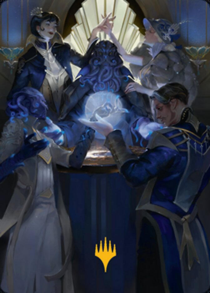 Obscura Ascendancy Art Card (Gold-Stamped Signature) [Streets of New Capenna Art Series] | L.A. Mood Comics and Games