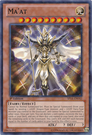 Ma'at [SP14-EN042] Starfoil Rare | L.A. Mood Comics and Games