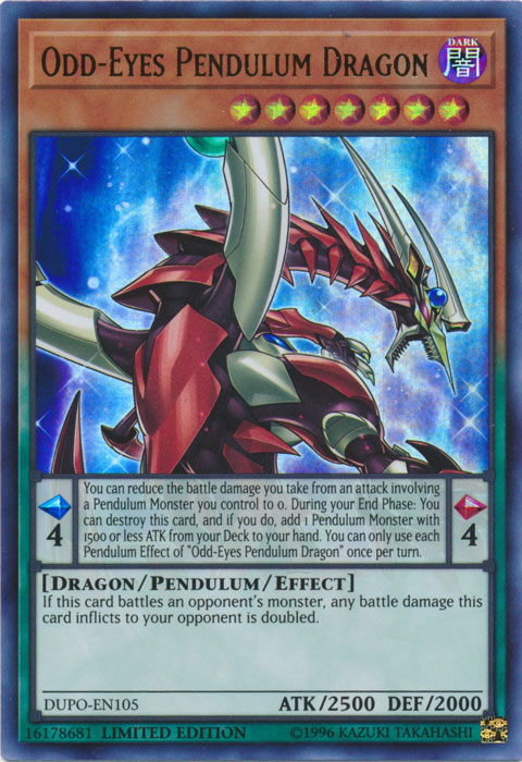 Odd-Eyes Pendulum Dragon [DUPO-EN105] Ultra Rare | L.A. Mood Comics and Games