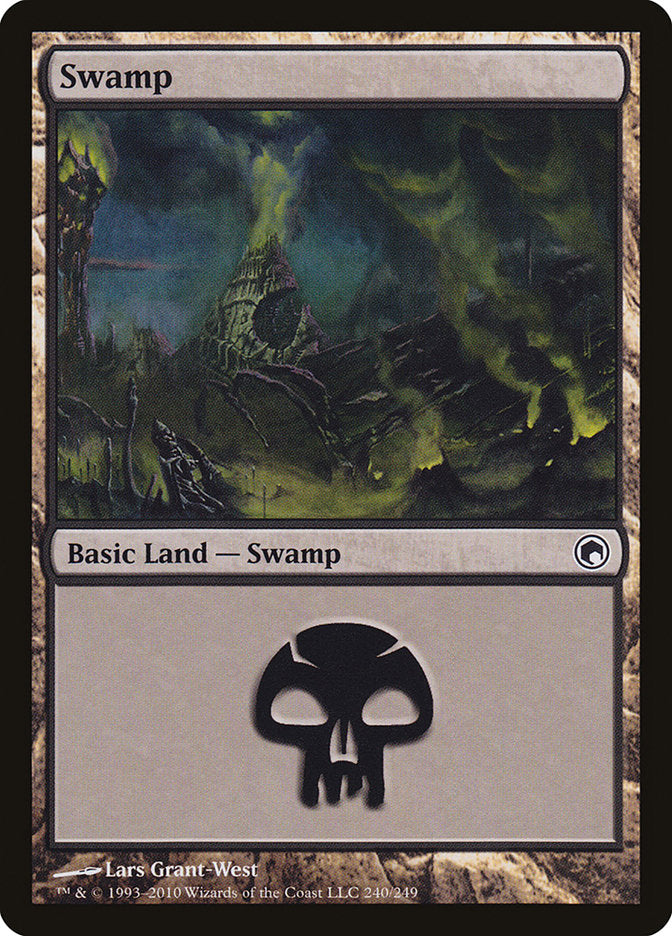 Swamp (240) [Scars of Mirrodin] | L.A. Mood Comics and Games