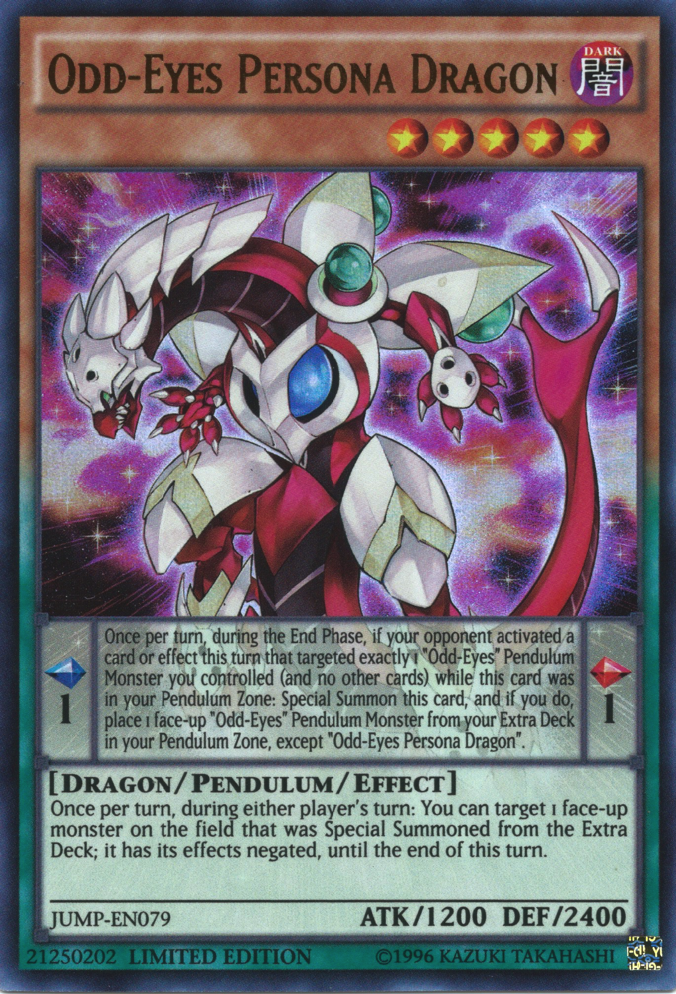 Odd-Eyes Persona Dragon [JUMP-EN079] Ultra Rare | L.A. Mood Comics and Games