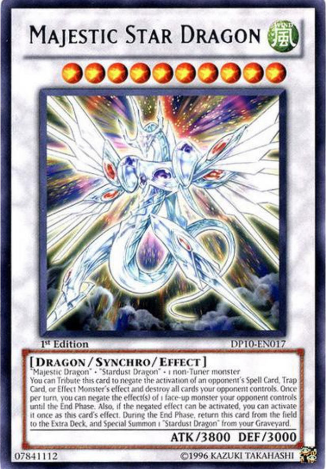 Majestic Star Dragon [DP10-EN017] Rare | L.A. Mood Comics and Games