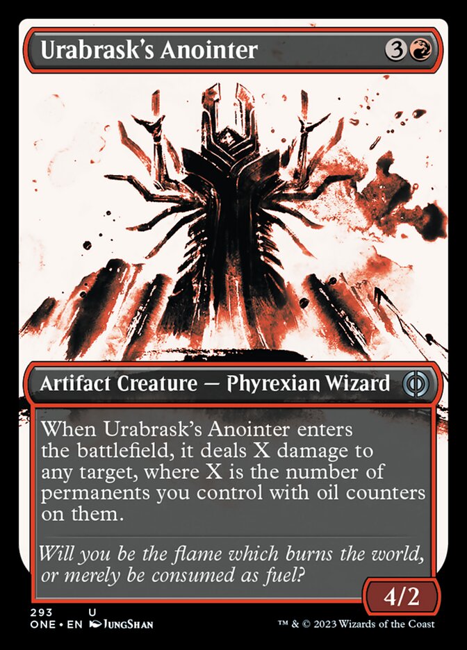 Urabrask's Anointer (Showcase Ichor) [Phyrexia: All Will Be One] | L.A. Mood Comics and Games