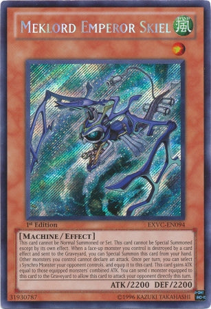 Meklord Emperor Skiel [EXVC-EN094] Secret Rare | L.A. Mood Comics and Games