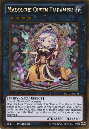 Madolche Queen Tiaramisu [PGL2-EN045] Gold Rare | L.A. Mood Comics and Games