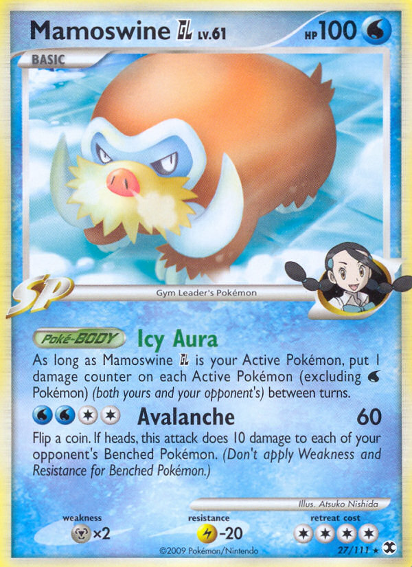 Mamoswine GL (27/111) [Platinum: Rising Rivals] | L.A. Mood Comics and Games