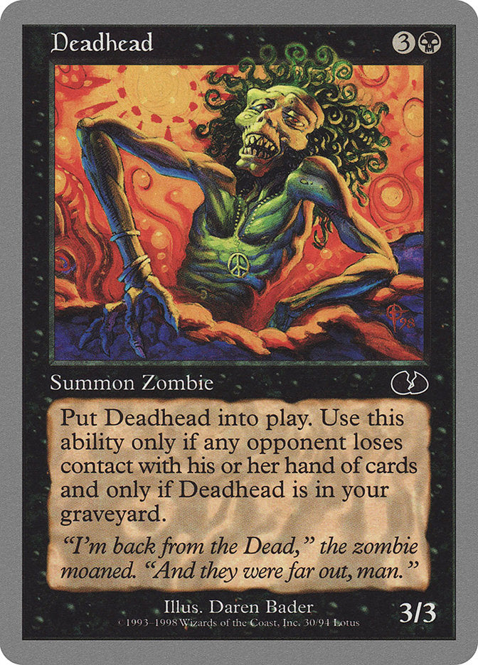 Deadhead [Unglued] | L.A. Mood Comics and Games