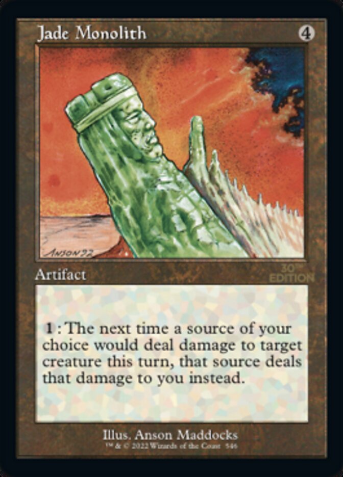 Jade Monolith (Retro) [30th Anniversary Edition] | L.A. Mood Comics and Games