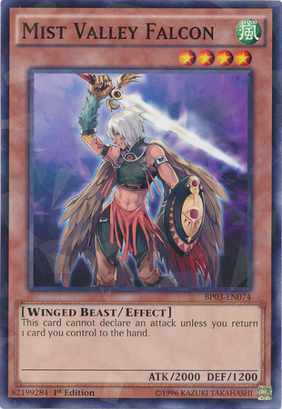 Mist Valley Falcon [BP03-EN074] Shatterfoil Rare | L.A. Mood Comics and Games