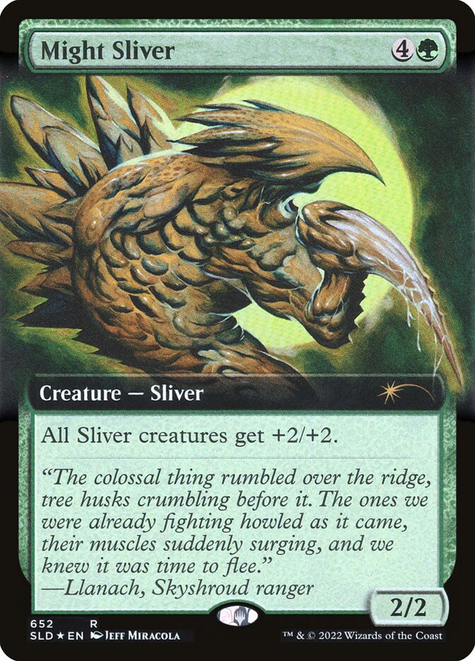 Might Sliver (Extended Art) [Secret Lair Drop Promos] | L.A. Mood Comics and Games