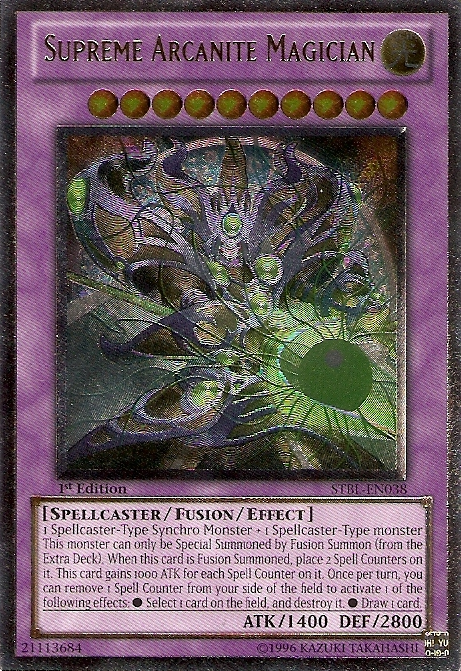 Supreme Arcanite Magician [STBL-EN038] Ultimate Rare | L.A. Mood Comics and Games