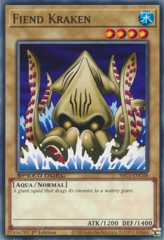 Fiend Kraken [SBC1-ENC08] Common | L.A. Mood Comics and Games