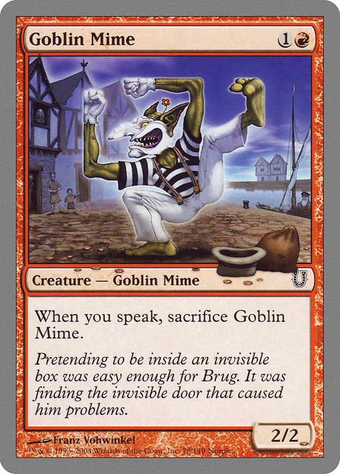 Goblin Mime [Unhinged] | L.A. Mood Comics and Games