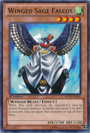 Winged Sage Falcos [BPW2-EN007] Common | L.A. Mood Comics and Games