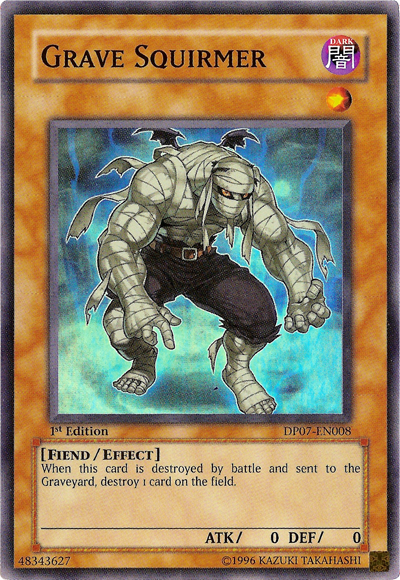 Grave Squirmer [DP07-EN008] Super Rare | L.A. Mood Comics and Games