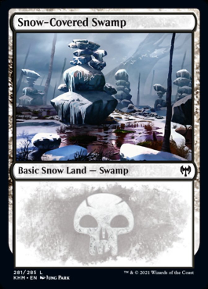 Snow-Covered Swamp (281) [Kaldheim] | L.A. Mood Comics and Games