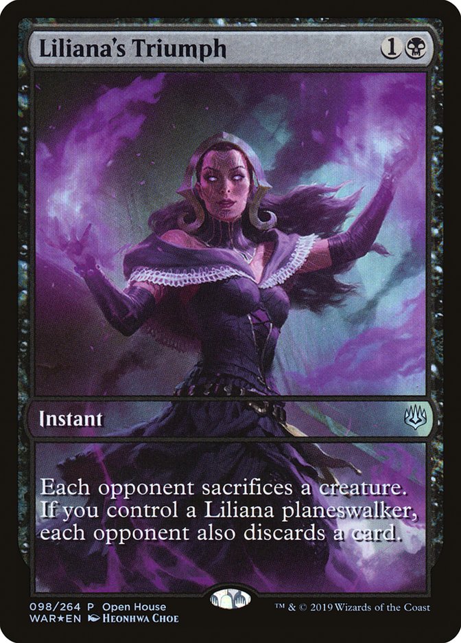 Liliana's Triumph (Open House) [War of the Spark Promos] | L.A. Mood Comics and Games