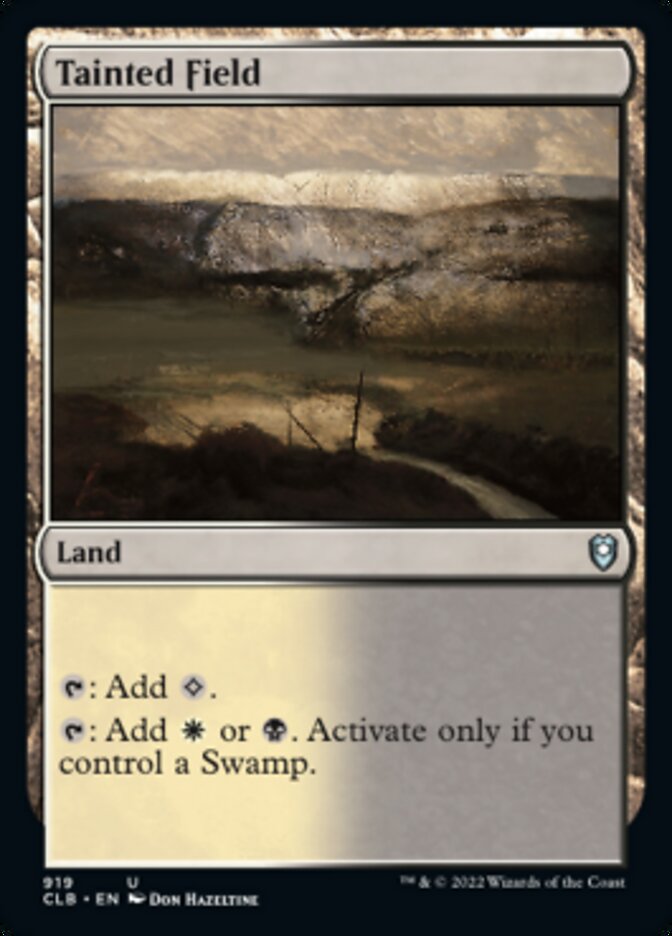 Tainted Field [Commander Legends: Battle for Baldur's Gate] | L.A. Mood Comics and Games