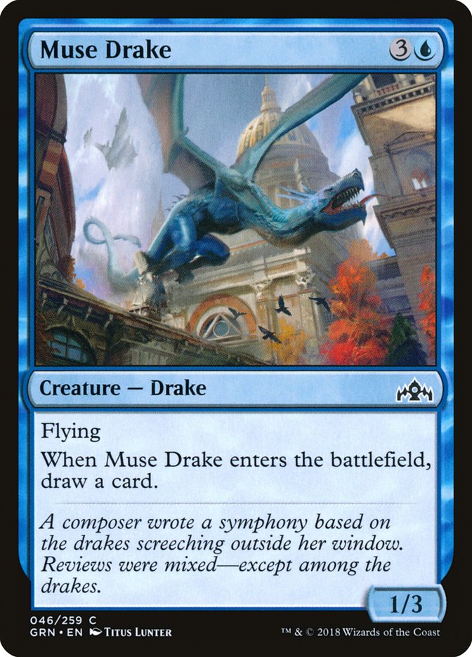 Muse Drake [Guilds of Ravnica] | L.A. Mood Comics and Games