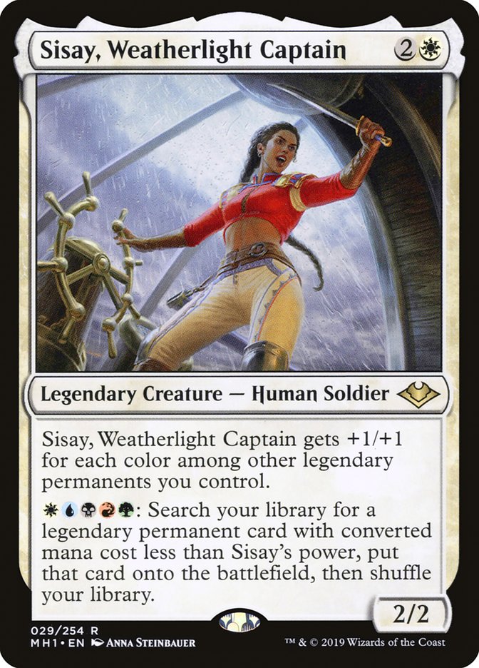 Sisay, Weatherlight Captain [Modern Horizons] | L.A. Mood Comics and Games