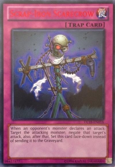 Scrap-Iron Scarecrow (Green) [DL18-EN018] Rare | L.A. Mood Comics and Games