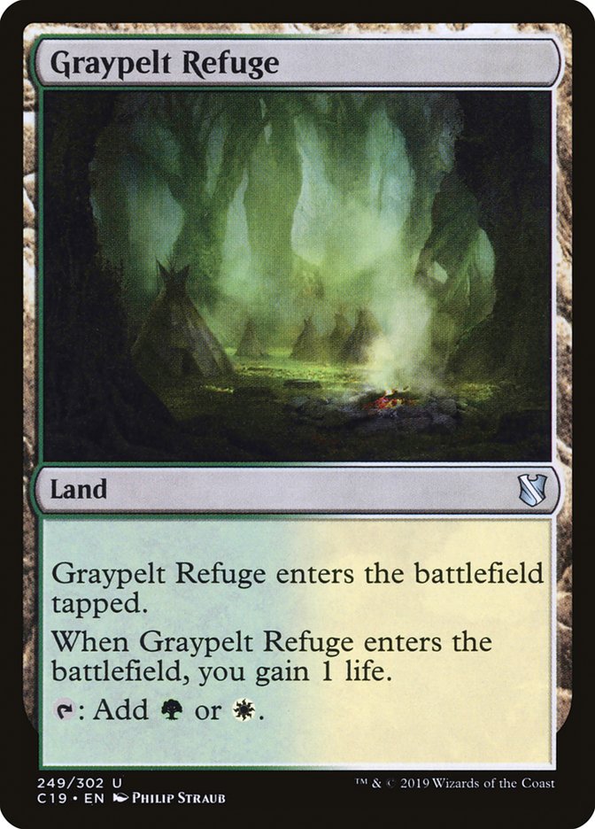 Graypelt Refuge [Commander 2019] | L.A. Mood Comics and Games