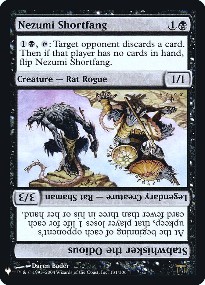 Nezumi Shortfang // Stabwhisker the Odious [Mystery Booster] | L.A. Mood Comics and Games