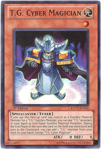 T.G. Cyber Magician [EXVC-EN016] Super Rare | L.A. Mood Comics and Games