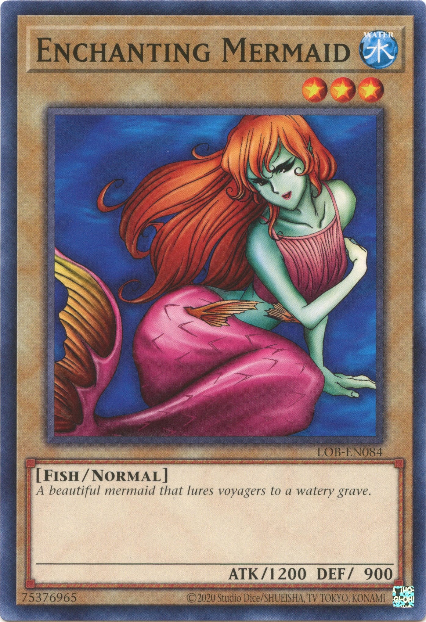 Enchanting Mermaid (25th Anniversary) [LOB-EN084] Common | L.A. Mood Comics and Games