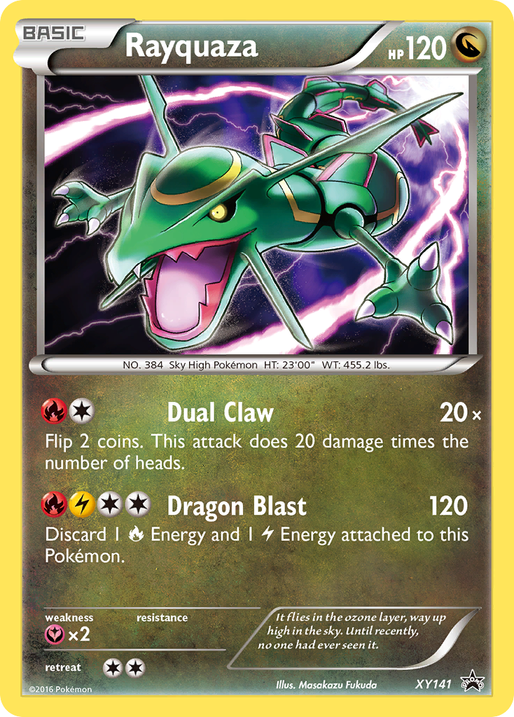 Rayquaza (XY141) [XY: Black Star Promos] | L.A. Mood Comics and Games