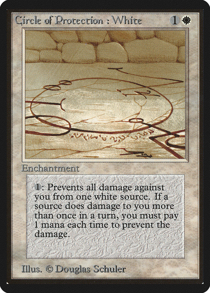Circle of Protection: White [Beta Edition] | L.A. Mood Comics and Games