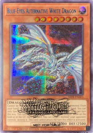 Blue-Eyes Alternative White Dragon [SBPR-EN003] Secret Rare | L.A. Mood Comics and Games