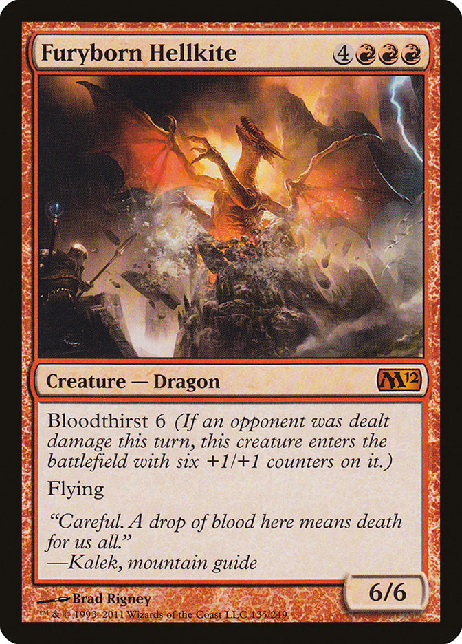 Furyborn Hellkite [Magic 2012] | L.A. Mood Comics and Games