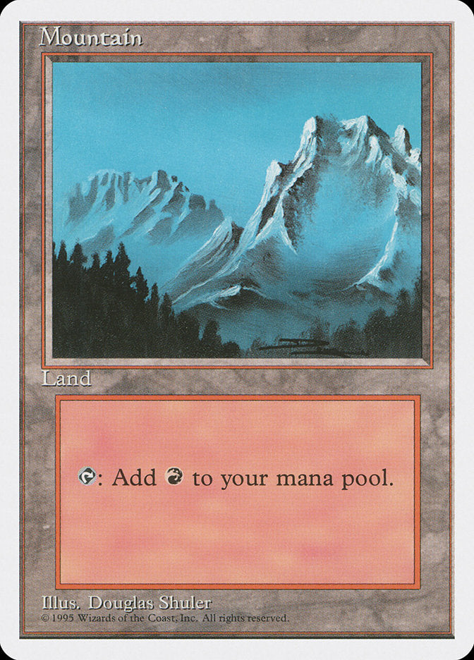 Mountain (Snow Top / Highest Point on Right) [Fourth Edition] | L.A. Mood Comics and Games