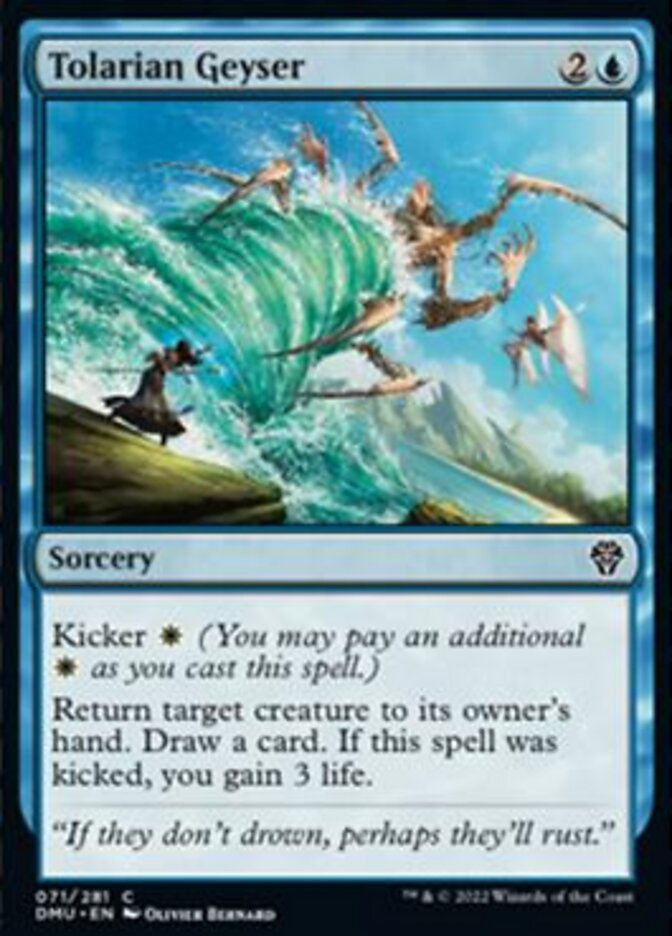 Tolarian Geyser [Dominaria United] | L.A. Mood Comics and Games