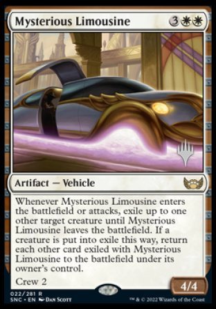 Mysterious Limousine (Promo Pack) [Streets of New Capenna Promos] | L.A. Mood Comics and Games