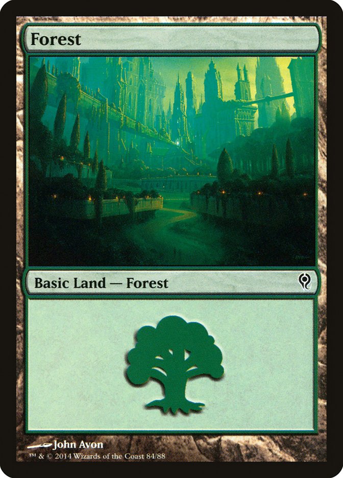 Forest (84) [Duel Decks: Jace vs. Vraska] | L.A. Mood Comics and Games