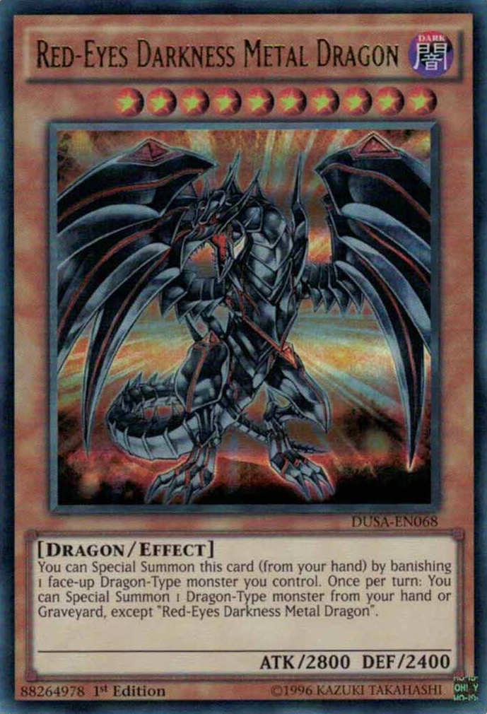 Red-Eyes Darkness Metal Dragon [DUSA-EN068] Ultra Rare | L.A. Mood Comics and Games