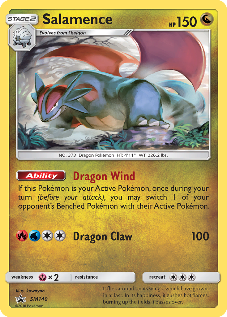 Salamence (SM140) [Sun & Moon: Black Star Promos] | L.A. Mood Comics and Games