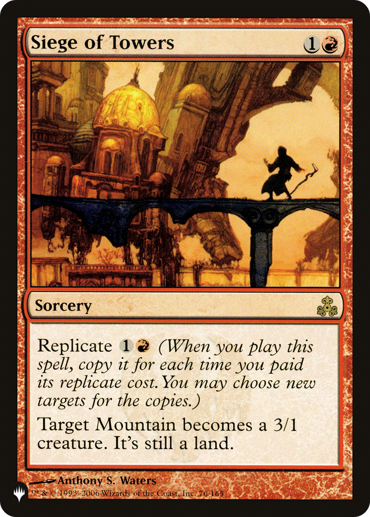 Siege of Towers [The List] | L.A. Mood Comics and Games