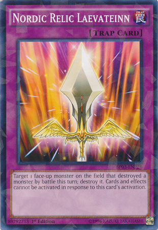 Nordic Relic Laevateinn [BP03-EN221] Shatterfoil Rare | L.A. Mood Comics and Games