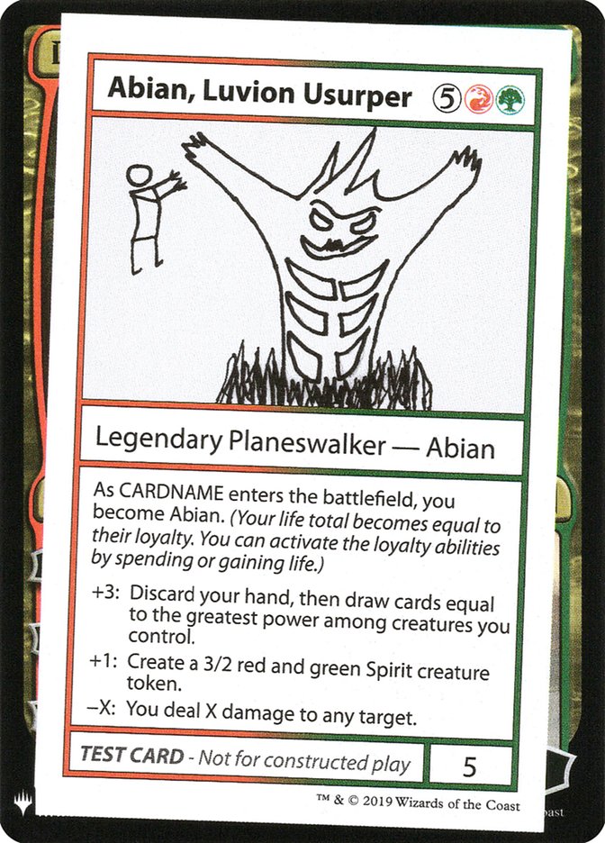 Abian, Luvion Usurper [Mystery Booster Playtest Cards] | L.A. Mood Comics and Games